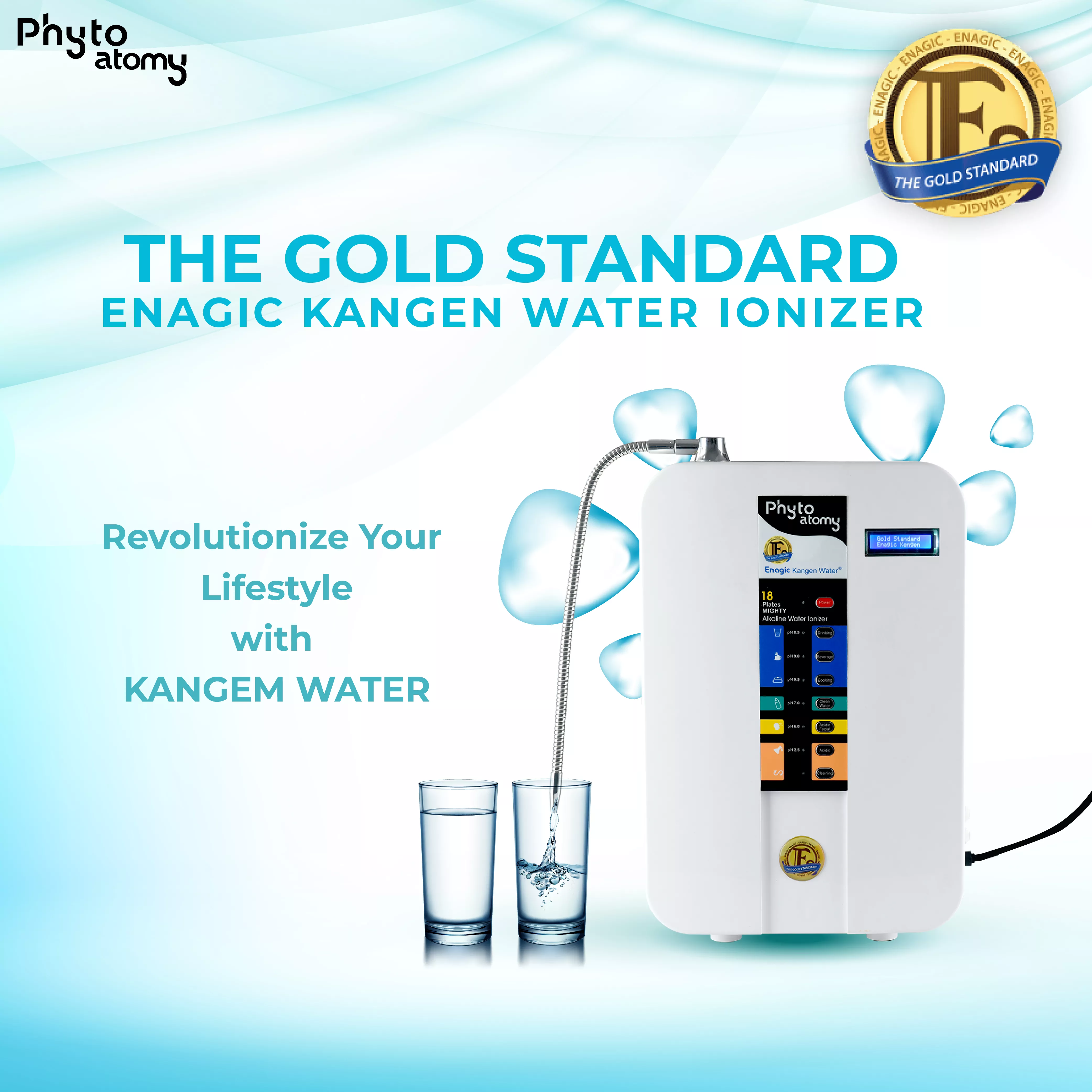 The Gold Standard Enagic Kangen Water 18 Plates Ionizer